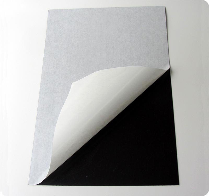 SELF ADHESIVE MAGNET A5 Sheet  .75 mm thick adhesive backed magnetic sheeting 