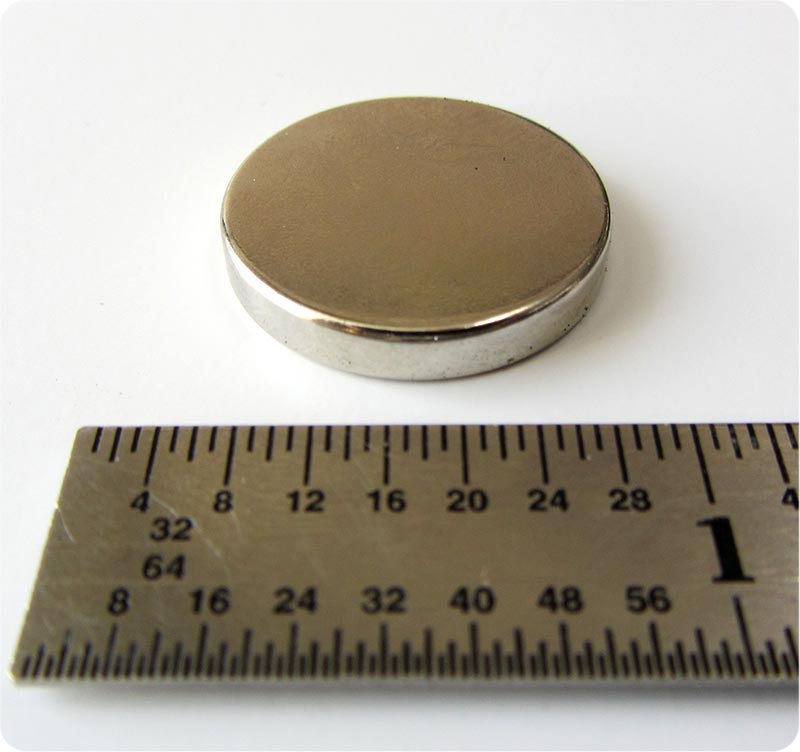 round magnetic disk